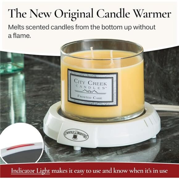 Candle Warmers Original Candle Warmer Plate Electric Candle Wax Melter - Picture 2 of 8